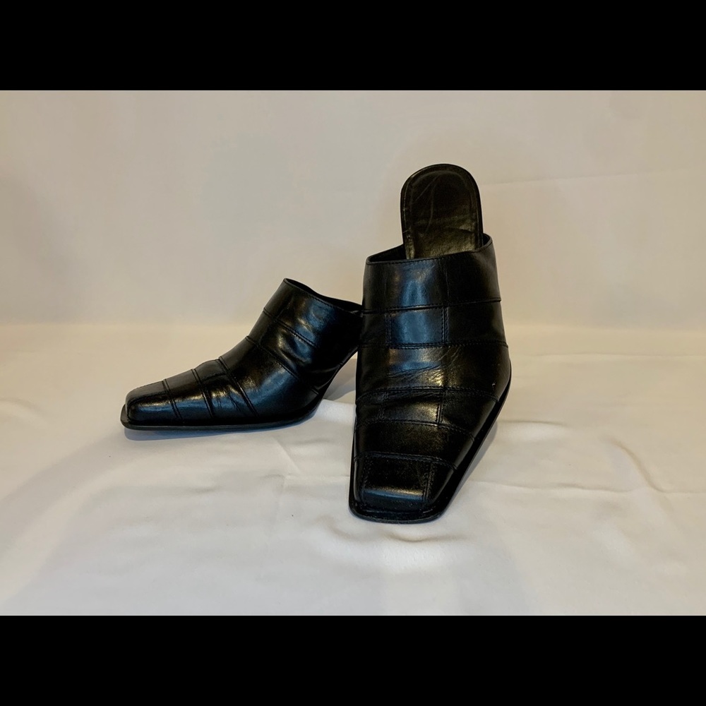 Black leather Dress Shoes
